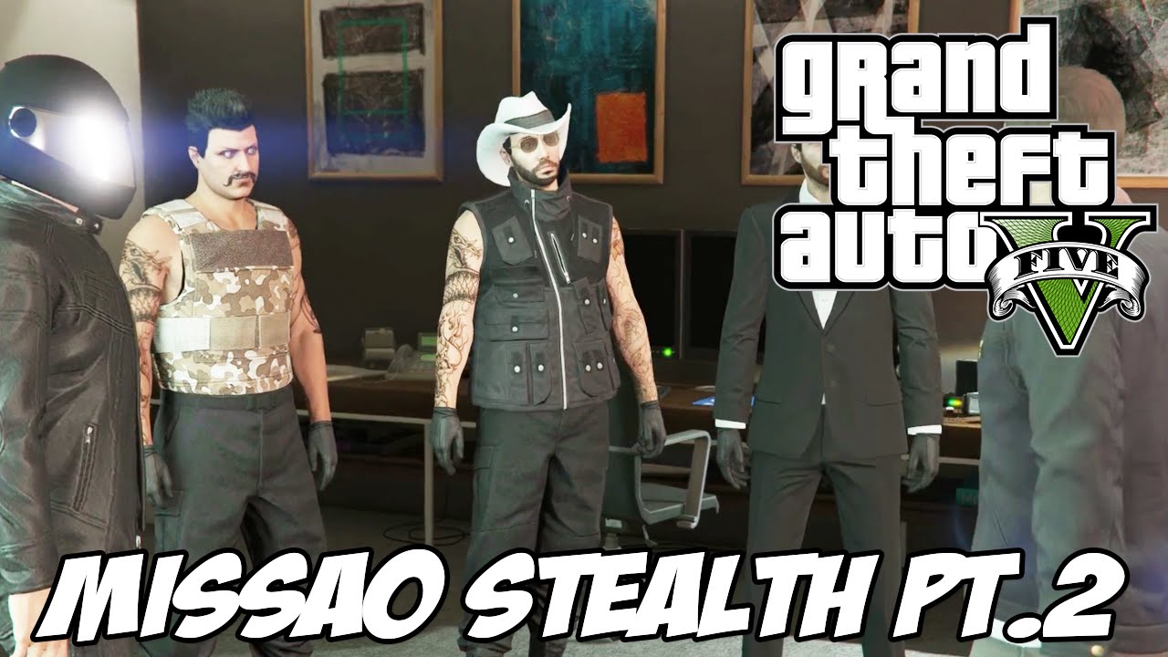 GTA 5 Online (PS4) - Golpe Fuga da Prisao pt.2: Missao em Stealth (HEISTS)