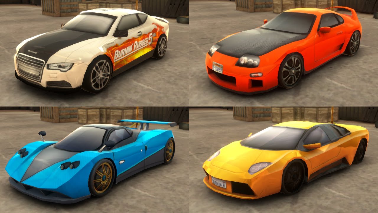 Burnin' Rubber 5 - All Cars