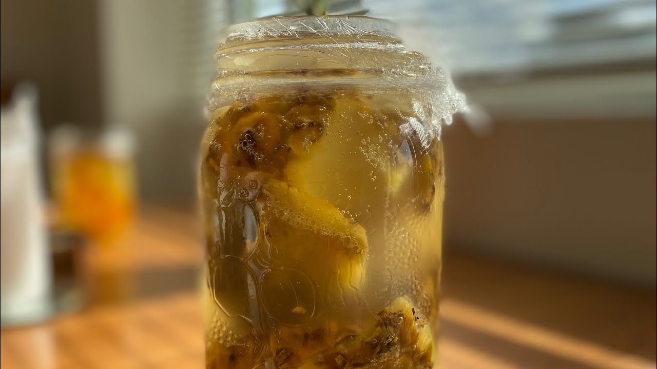HOW TO MAKE TEPACHE  (Fermented pineapple drink)