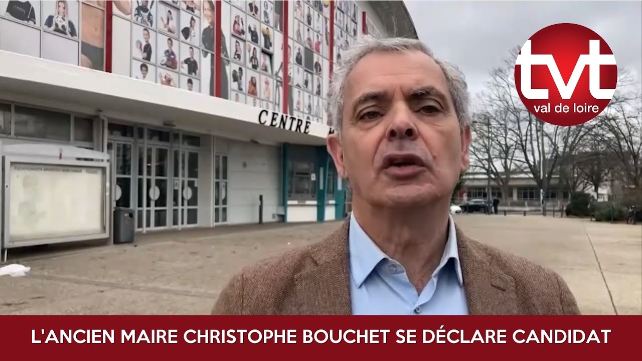 L'ancien maire Christophe Bouchet se déclare candidat à la mairie de Tours