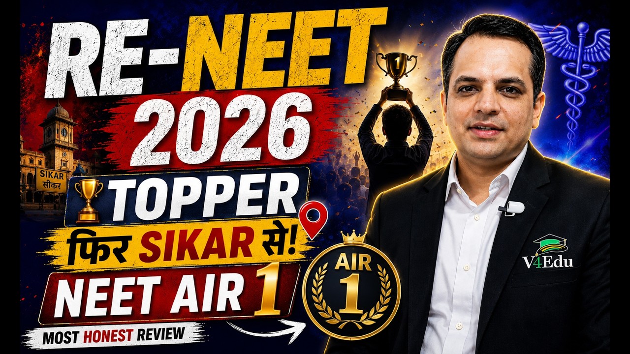 ReNEET 2026 AIR 1 Sikar Se Hoga? 🏆 Expected Topper Marks Analysis | Expected Cutoff #neet #neet2026