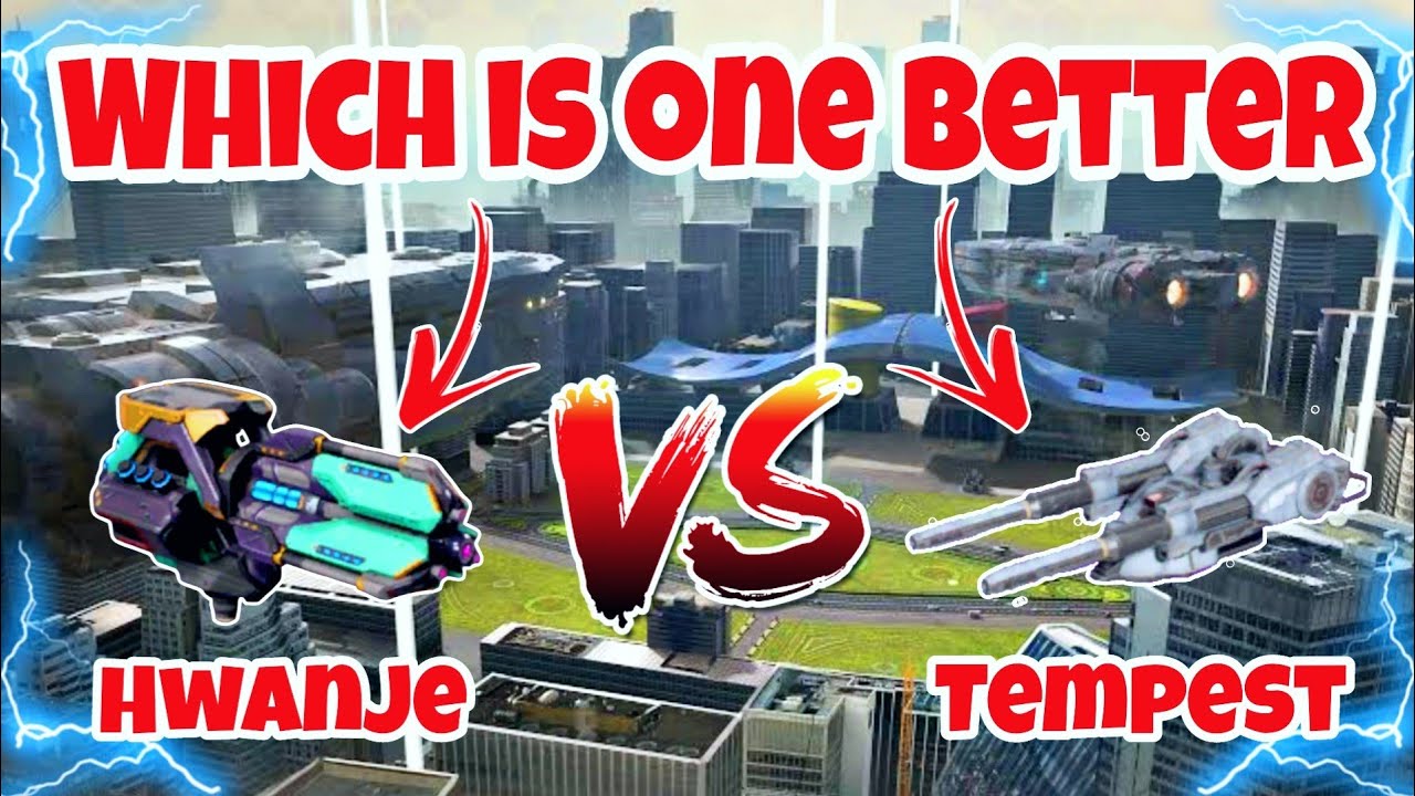 [WR]🔥New Weapon Hwanje VS Tempest Weapon Comparison |War Robots|