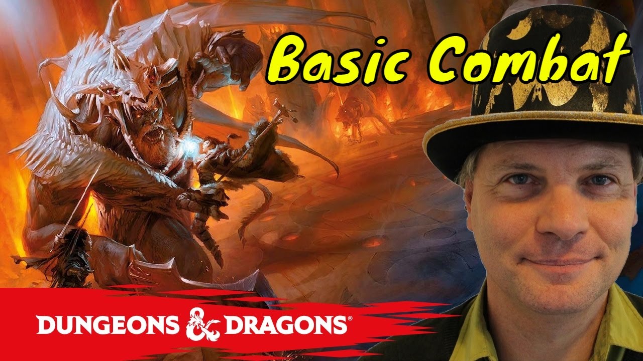 Основы боевой механики &mdash; Базовые правила Dungeons & Dragons 5E №1 🔴#4k ПРЯМАЯТРАНСЛЯЦИЯ
