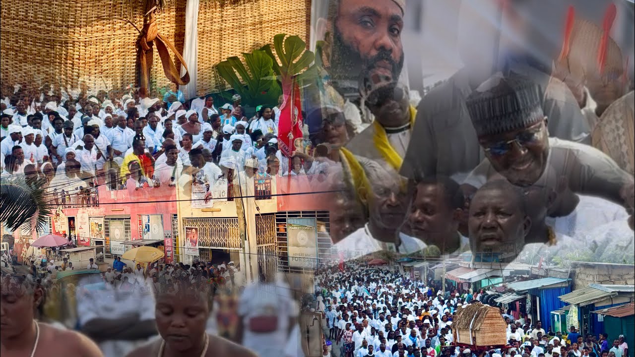 EXCERPTS FROM THE FINAL FUNERAL RITE OF THE LATE NUUMO YEMO OBRONI VII, LA KPA WULOMO. #viralvideo 