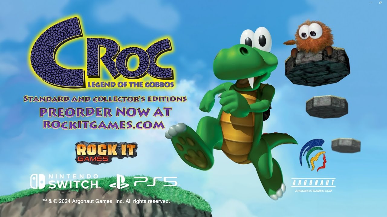 Croc Legend of the Gobbos Physical Edition Trailer