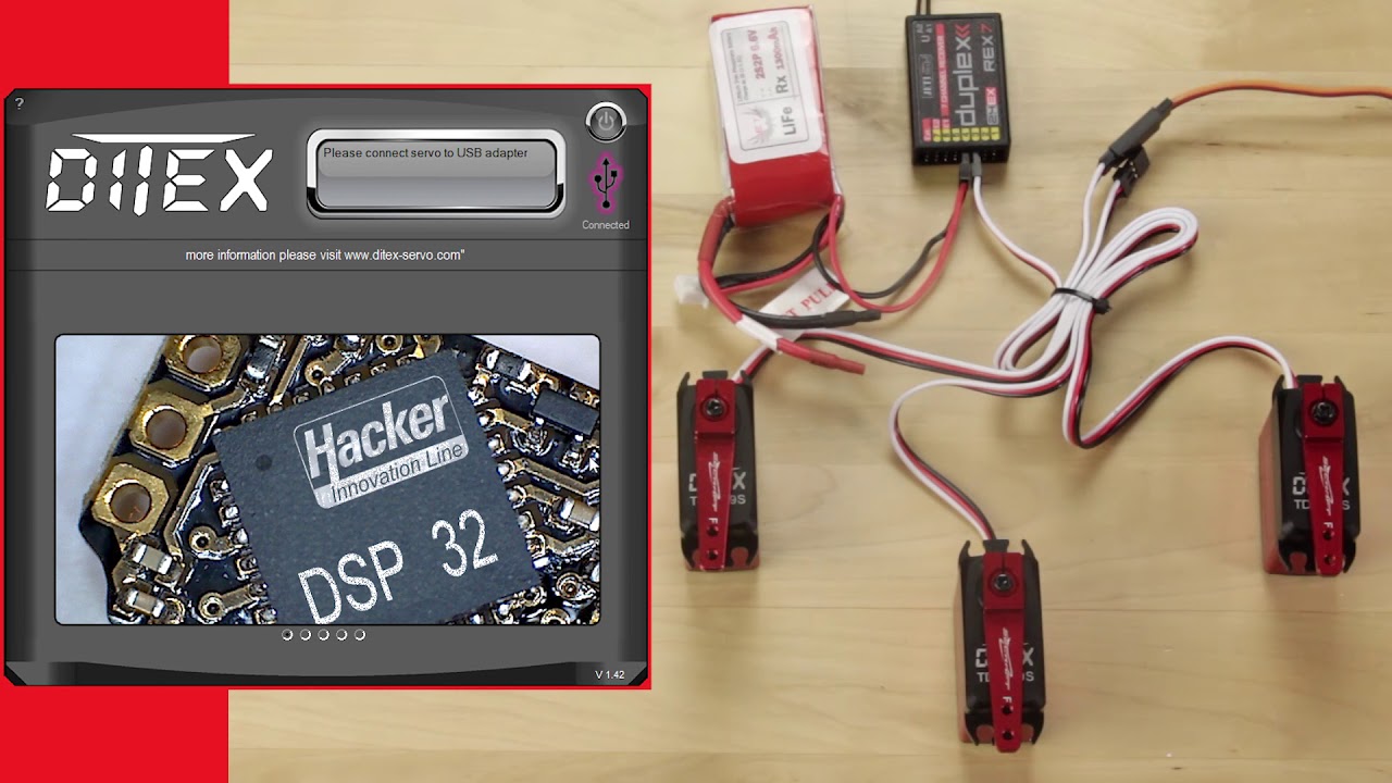A Closer Look: #3 Jeti Ditex Telemetry Servos (Need Clone? Just Copy)