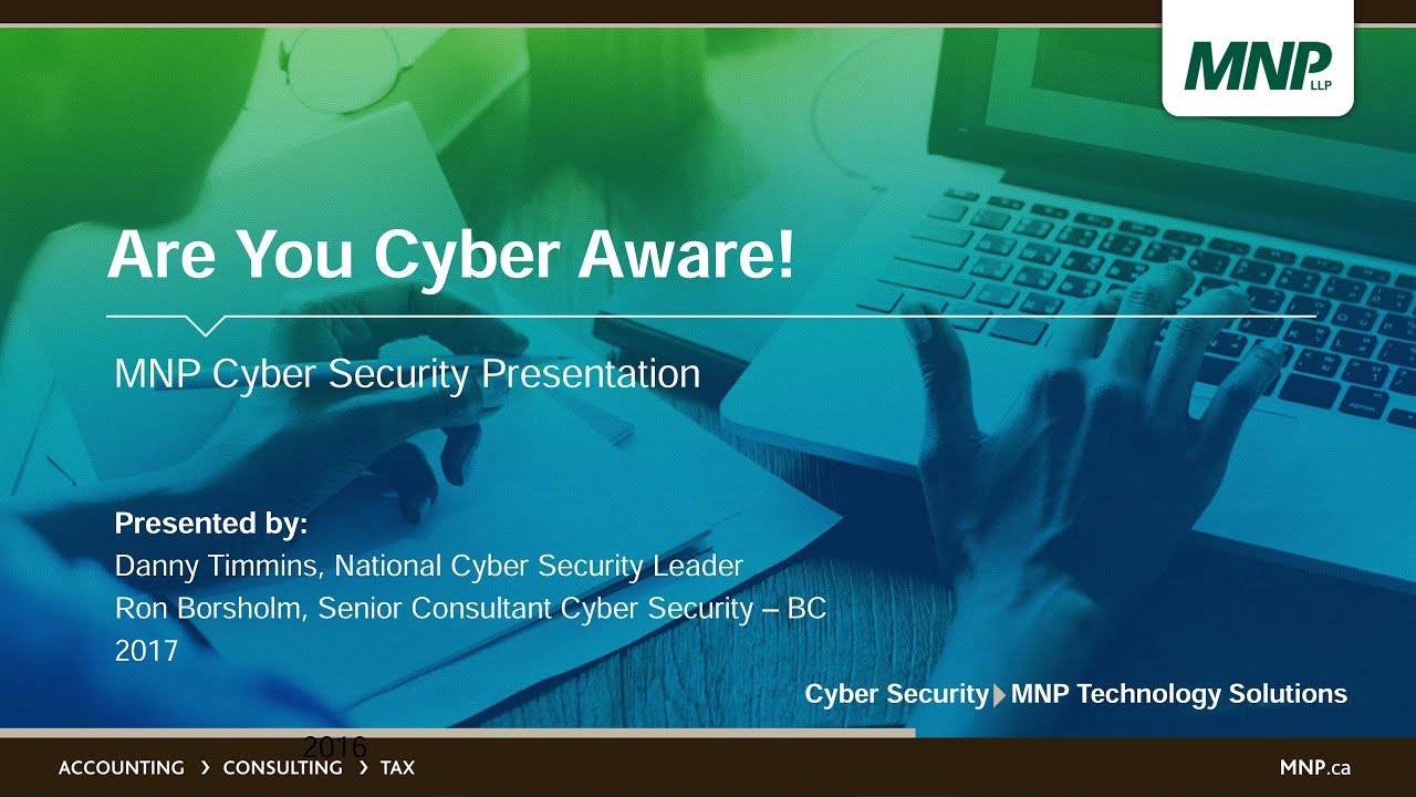 Are You Cyber Aware?