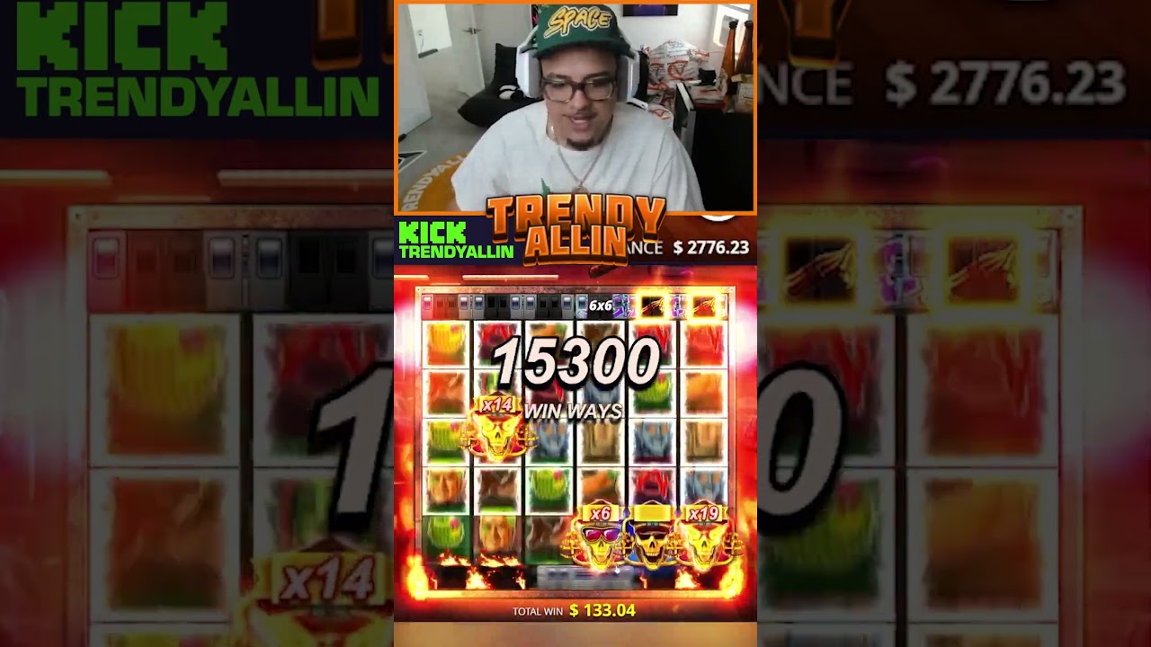 PUNK ROCKER MAX WIN! $6,000 🎸🎸 #gambling #roobet