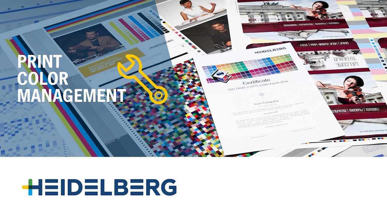 Print Color Management (PCM) - Optimale Farbgebung. Höhere Produktivität. | HEIDELBERG Service