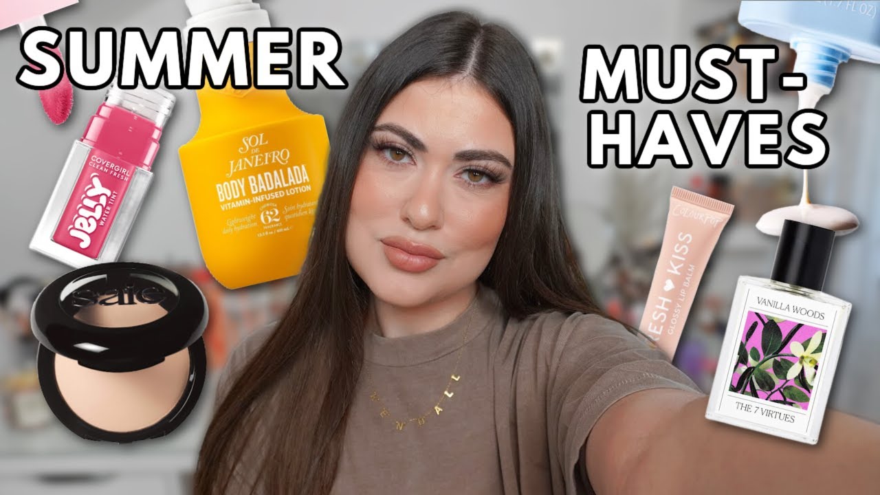 Top 20 SUMMER Beauty Favorites 2025! *makeup, perfume & more must haves*
