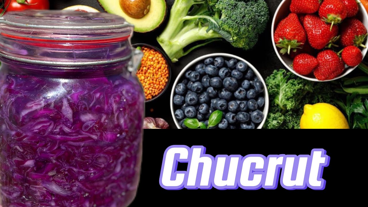 Chucrut Sin Vinagre 🌱 Microbiota intestinal - Probióticos - Prebióticos