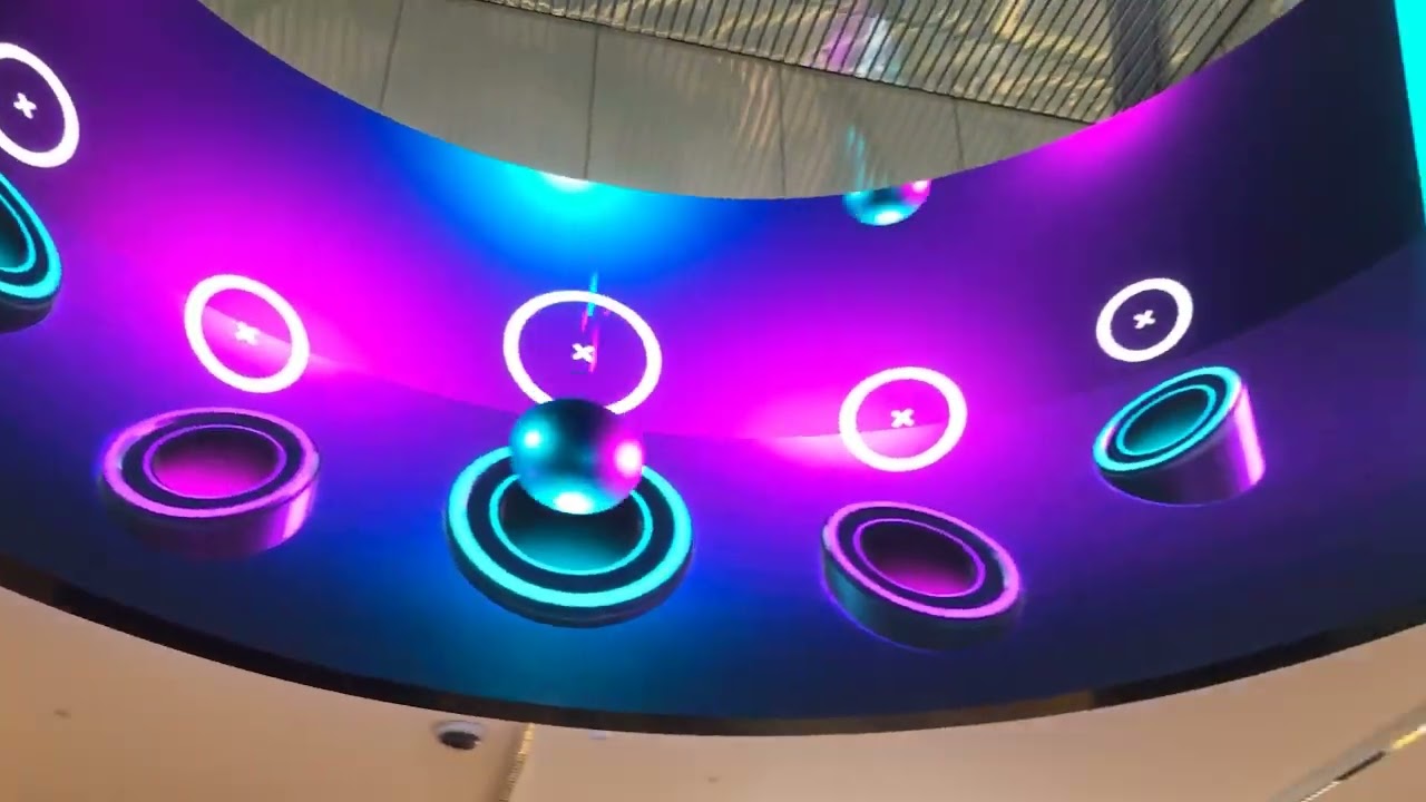 MLED Displays: Interactive LED Installation at Watergardens Shopping Centre