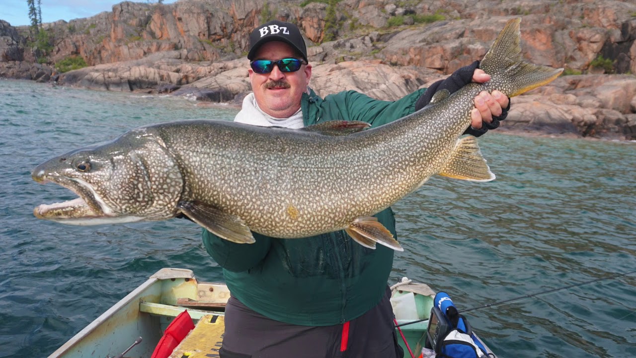 Spoon Feeding Lake Trout @ Great Bear Lake: Plummer's Arctic Circle Lodges Part 2