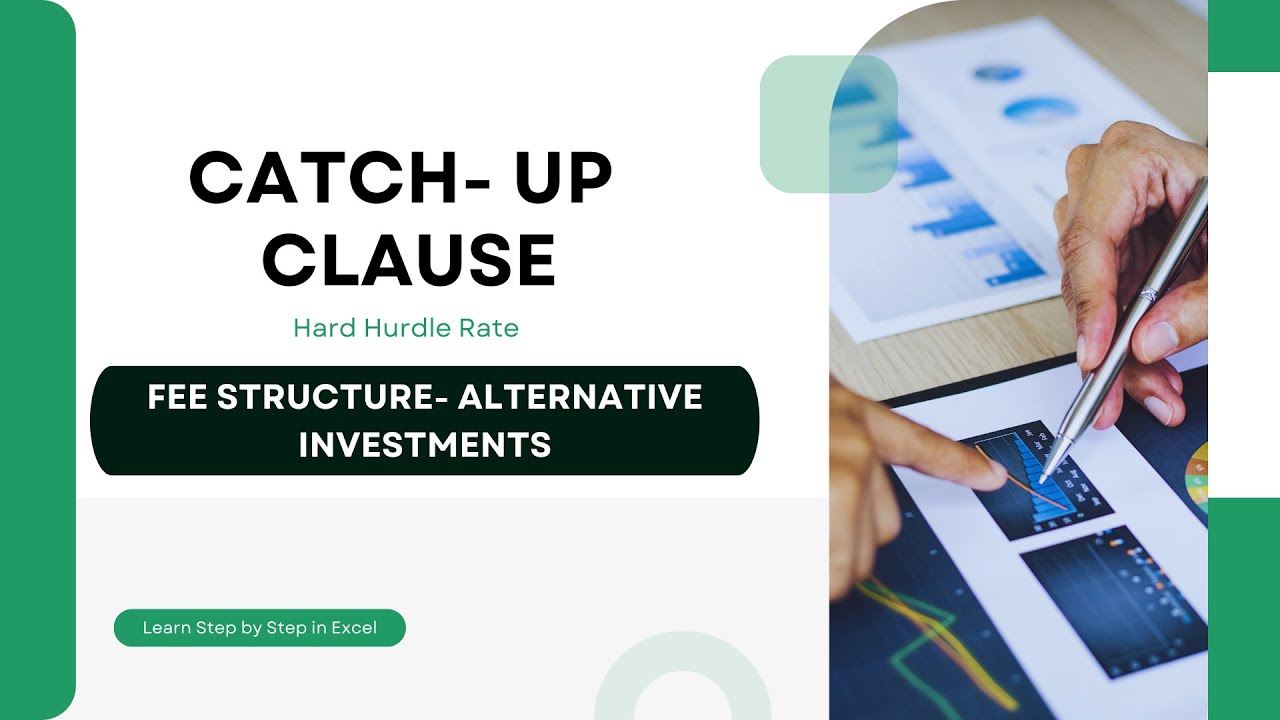 Catch Up Clause- Hard Hurdle Rate in Alternative Investments | Excel Calculation Tutorial