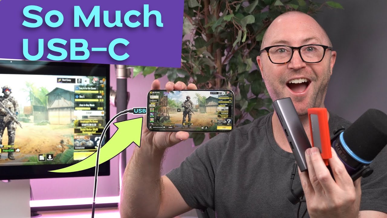 iPhone 15 — это как компьютер со всеми этими аксессуарами USB-C!