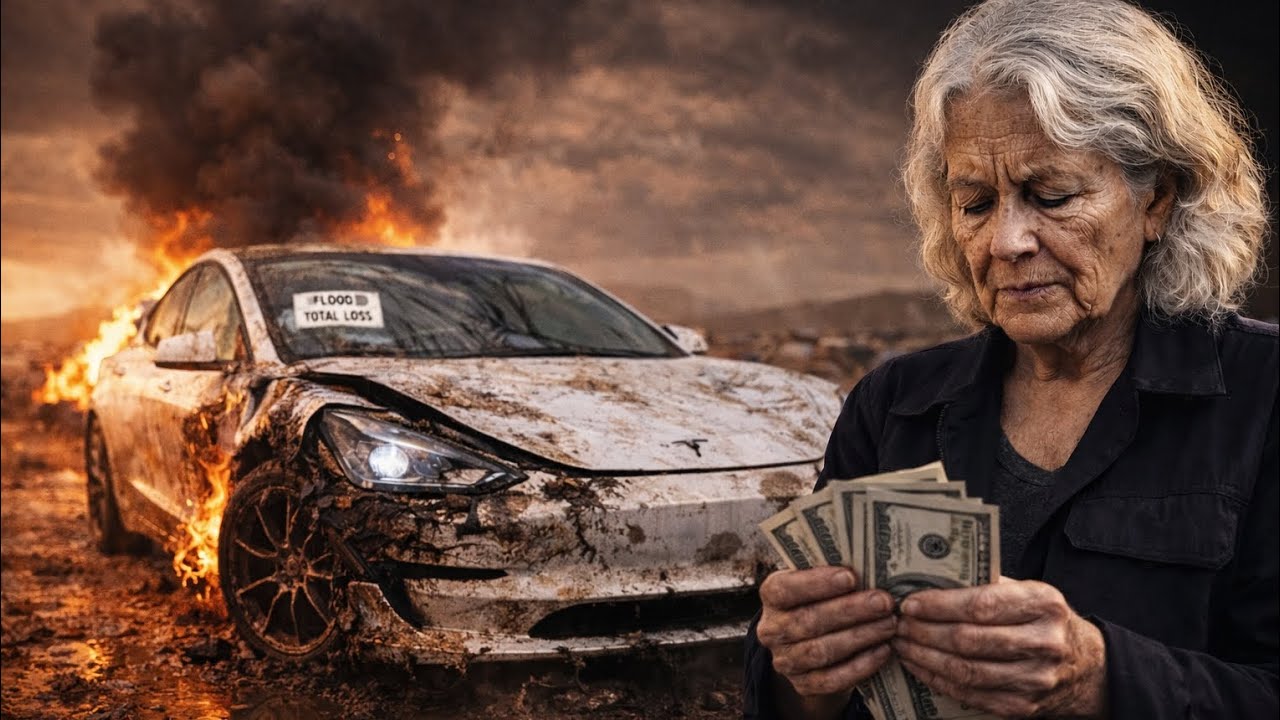 Flooded Tesla Declared TOTAL LOSS  | Full Restoration That Shocked