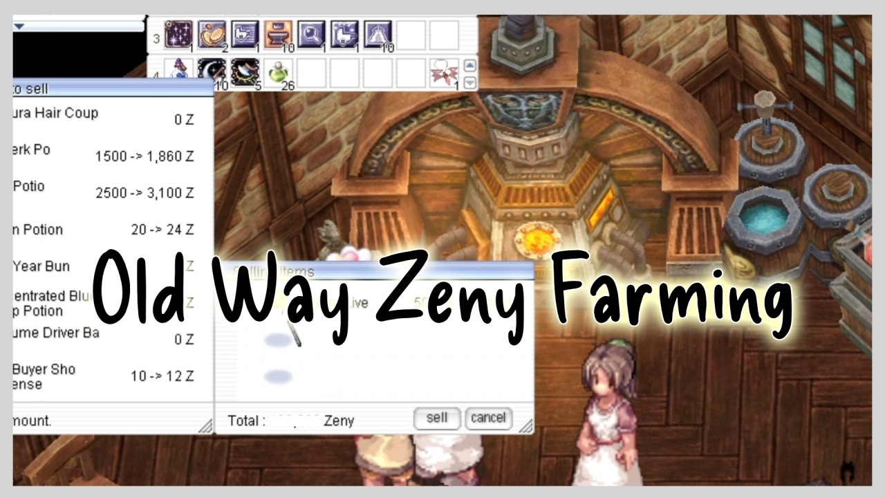 Ragnarok Online [iRO] - Old Way Zeny Farming For Beginners - Sv Chaos