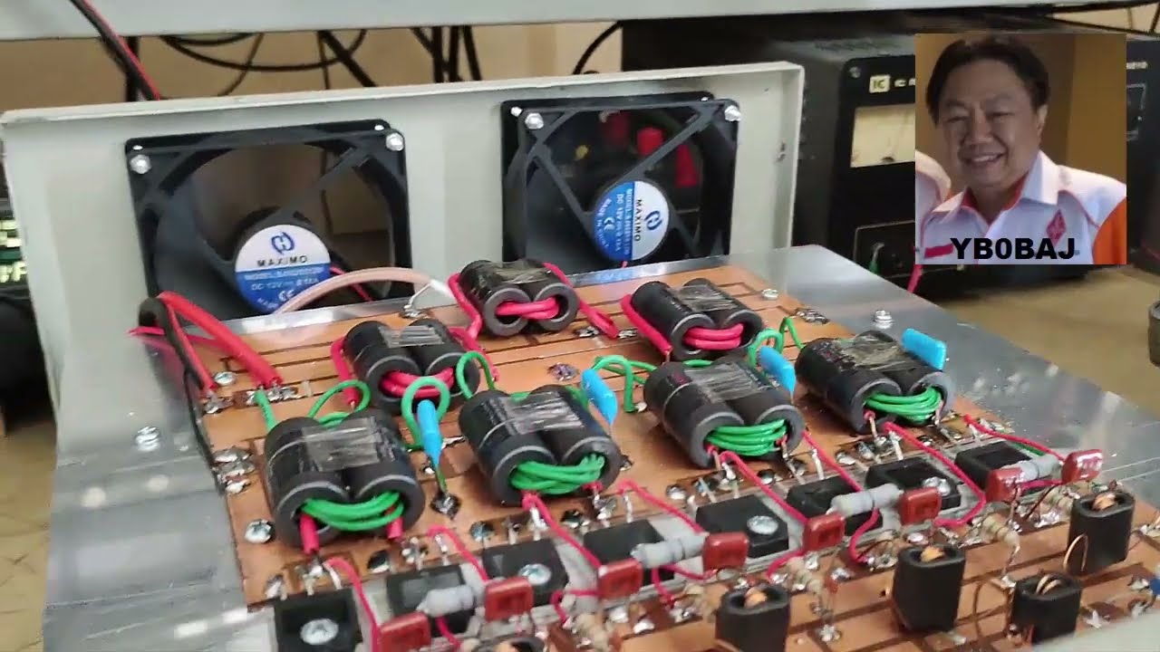 1KW Using IXTQ 96N15P , Vcc 19V . Rf Amplfier .