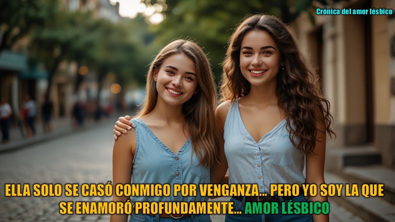 ELLA SOLO SE CASÓ CONMIGO POR VENGANZA... PERO YO SOY LA QUE SE ENAMORÓ PROFUNDAMENTE...AMOR LÉSBICO