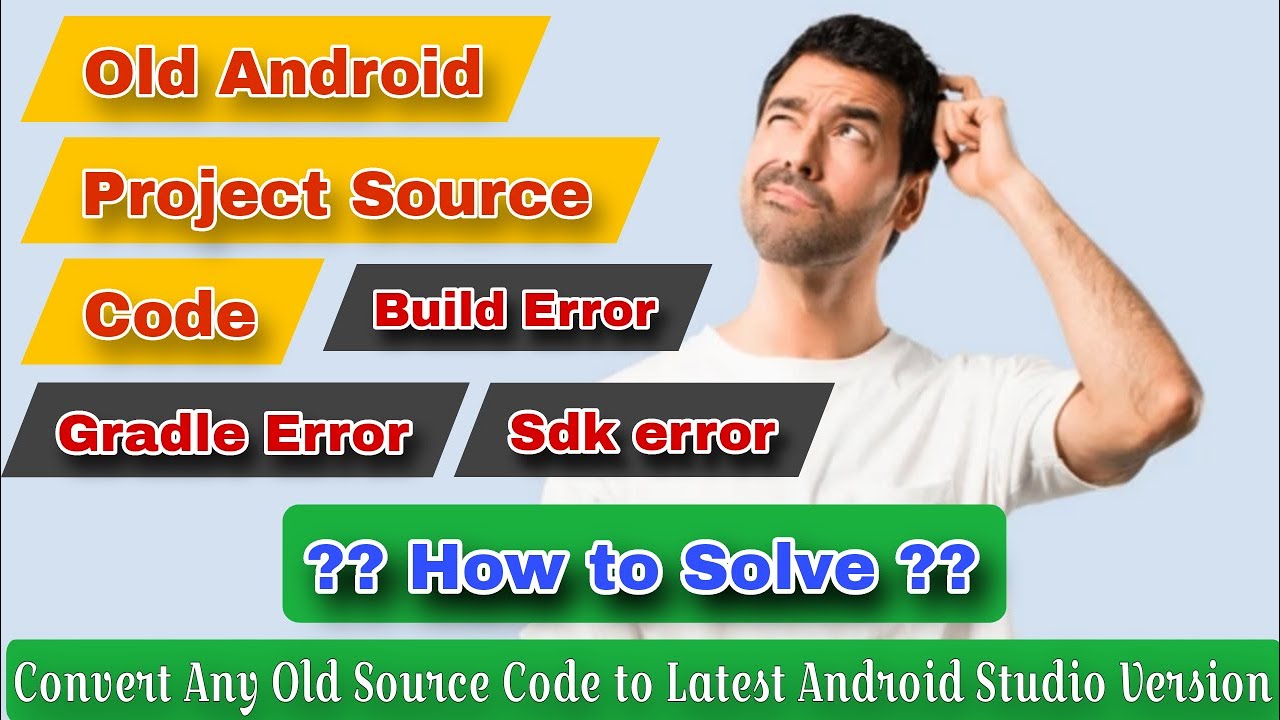 How to Upgrade Old Android Studio App to Latest Android Studio App | Solve Gradle Error | MakeEasy