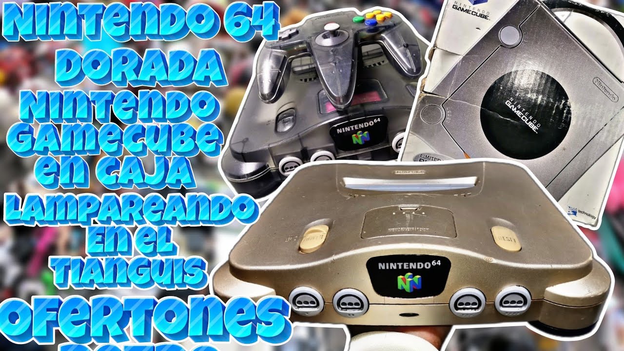 Compre Una Nintendo 64 Dorada En El Tianguis Por $75 Chachareando Videojuegos Retro El Salado AlexVG