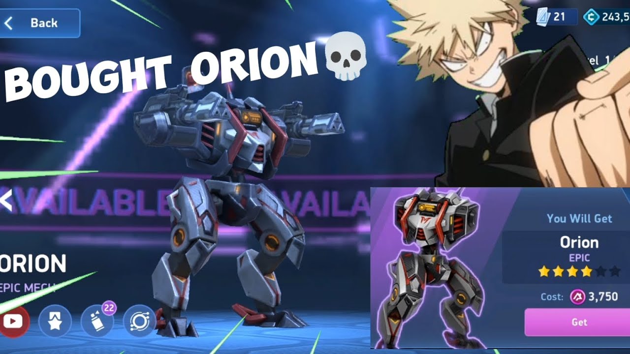 Bought Orion 💀⚰️ | mech arena| tamil | #mecharena #gaming #tamil