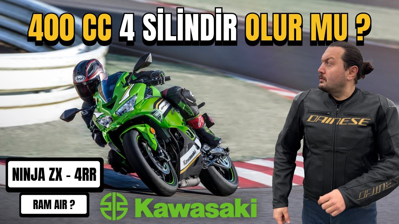 NEDEN 4 SİLİNDİR ? KAWASAKI ZX - 4RR İNCELEME | Ram Air ?