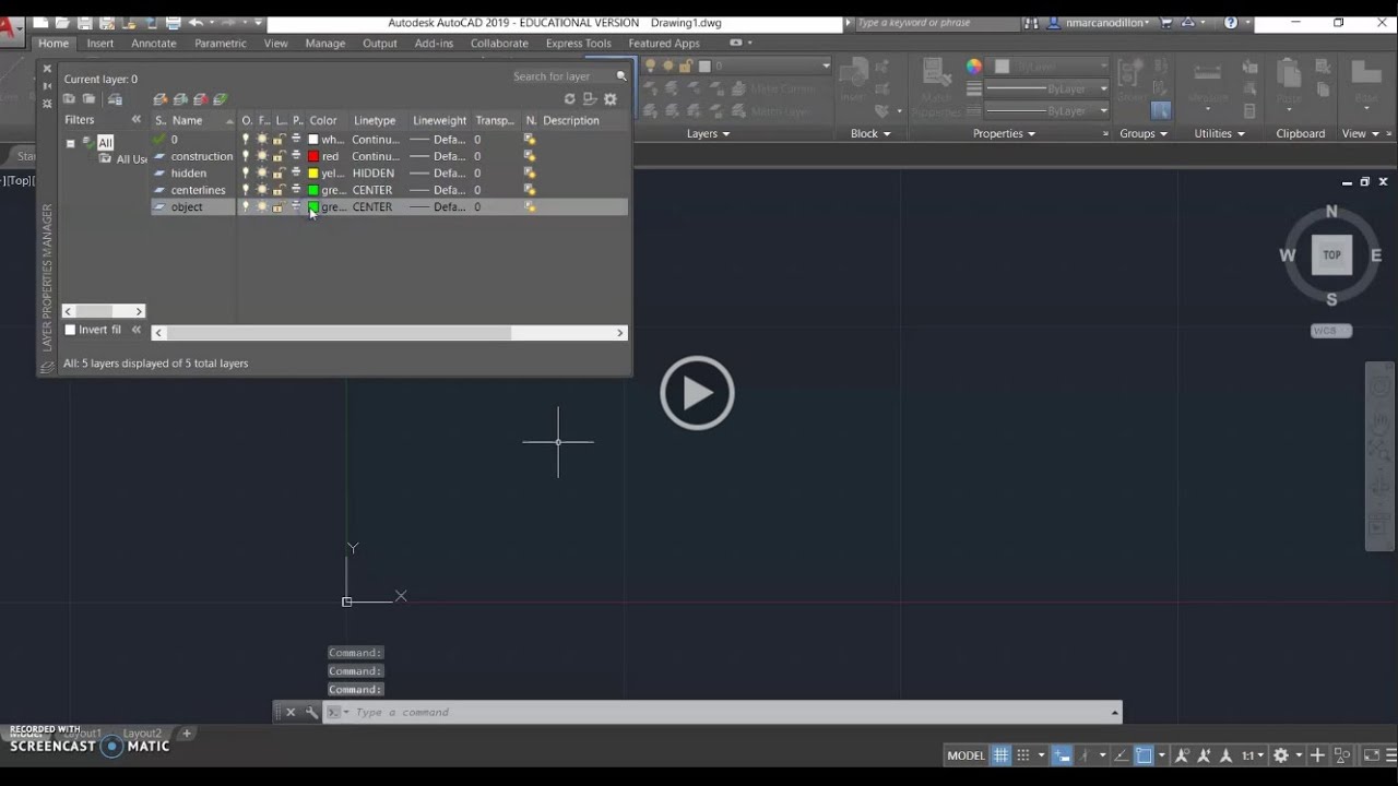 How to Create Different Line Types in AutoCAD