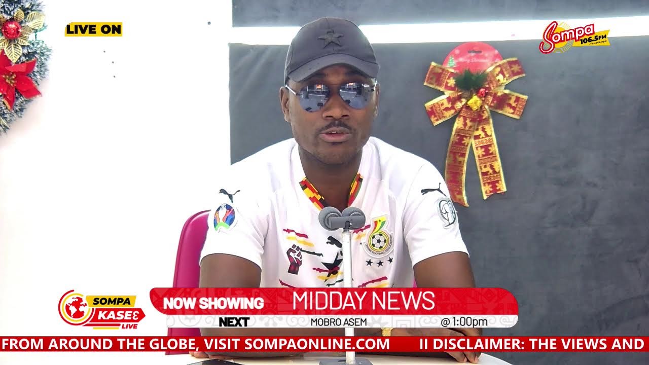 MID-DAY NEWS LIVE ON SOMPA 106.5 FM WITH APAM DADAA, OBREMPONG AND ADWOA ASARE 01/23/26 By AUGUSTINE