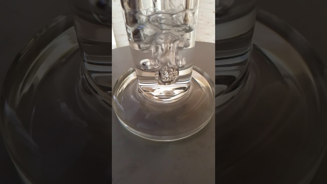 Holy Holes Percolator Diffuser Downstem in action.