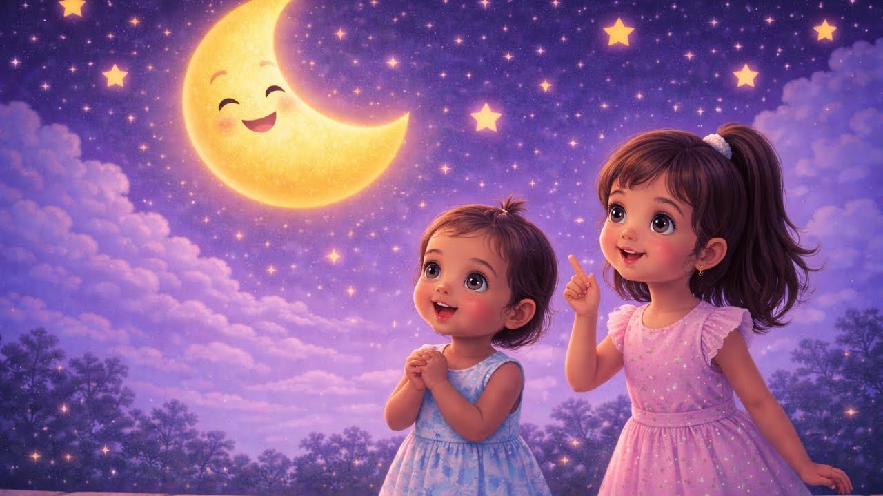 ଚନ୍ଦା ମାମୁ 🌙 | Cute Odia Lullaby | Kids Sleep Rhyme