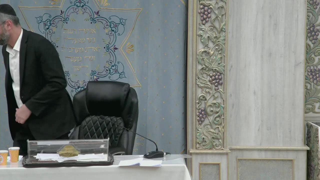 הרב רפאל רובין - פרשת ויקהל פקודי - כד באדר התשפו