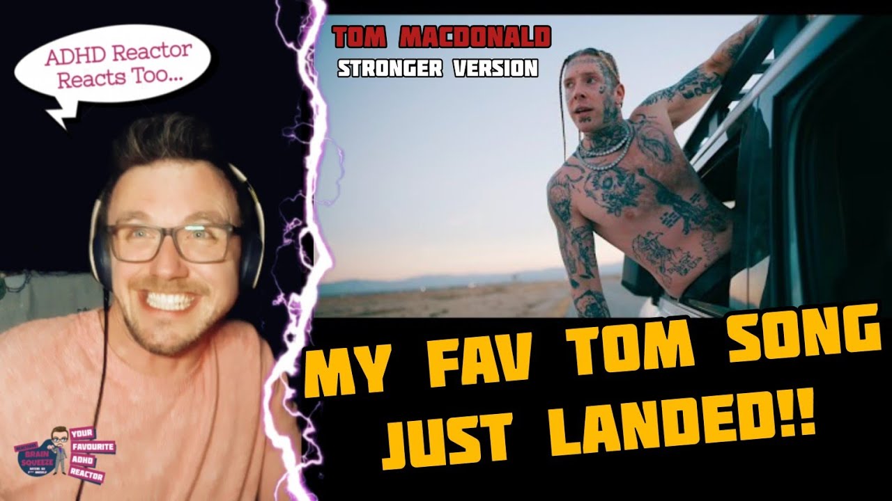 TOM MACDONALD - STRONGER VERSION (ADHD Reaction) | WHAT IN 70's ELO IS HAPPENING?!