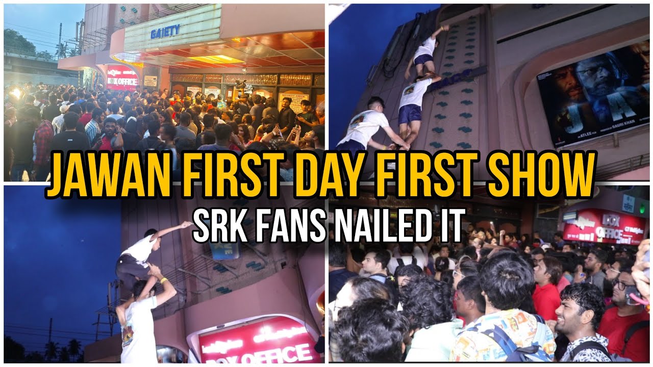 #jawanmovie Celebration At Gaiety Galaxy Theatre Bandra | Jawan First Day First Show Review