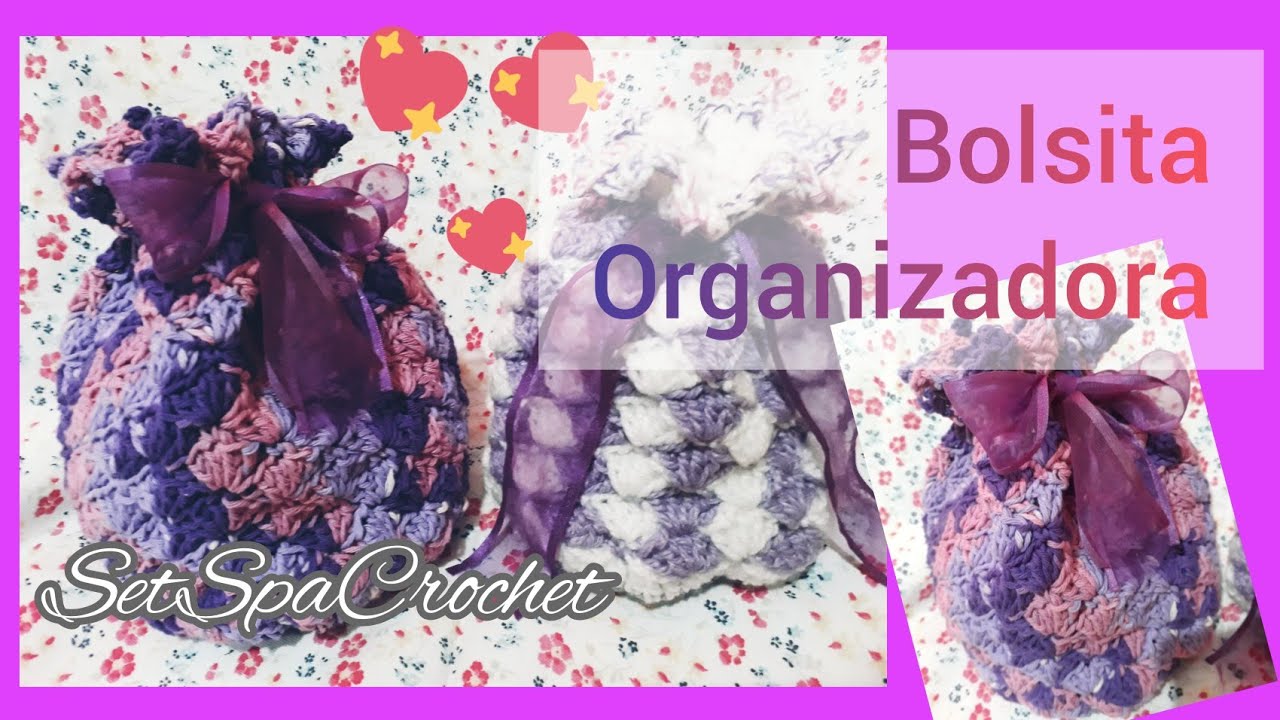 🛍BOLSITA crochet😍  ( 2da parte)