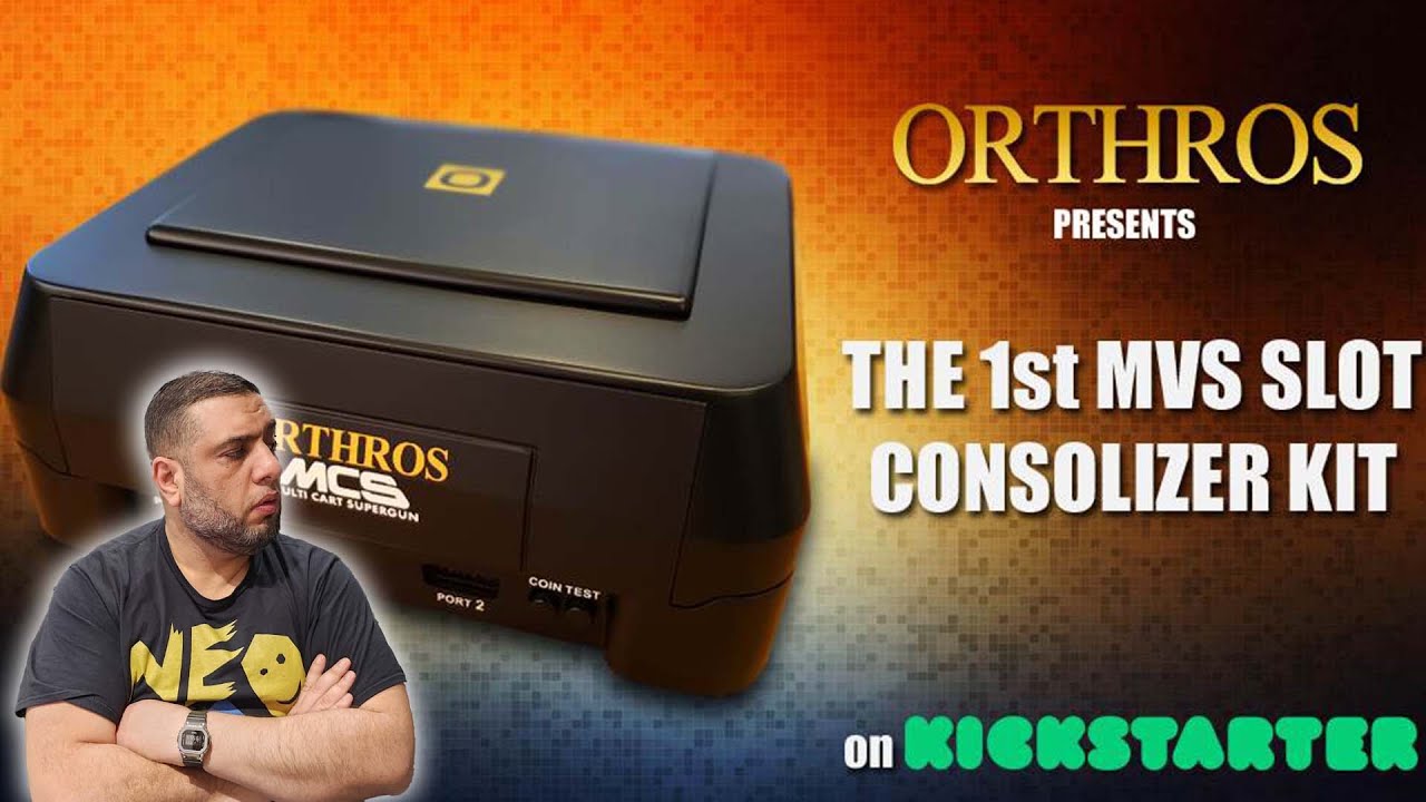 Présentation du Kit Orthros pour consoliser un Slot Neogeo MVS