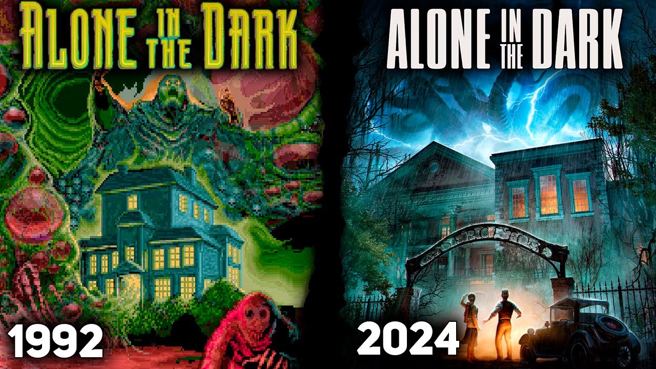 1992 vs 2024 Alone in the Dark - Сравнение