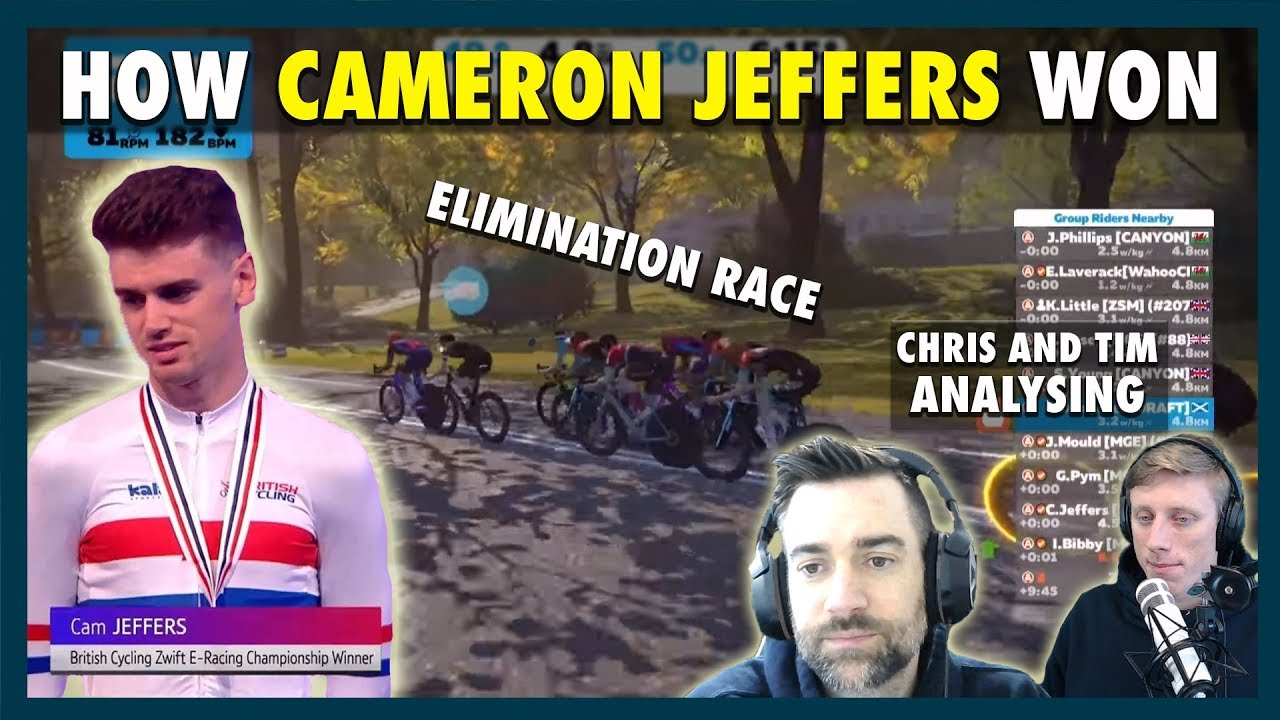 How To Zwift Race: An in-depth look at how Cameron Jeffers won - Episode 1