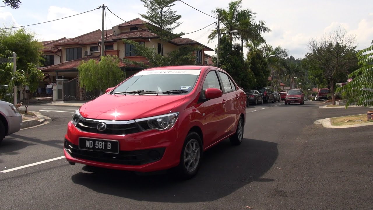 Perodua Bezza 2016 1.0 Standard G & 1.3 Advance - Roda Pusing Review