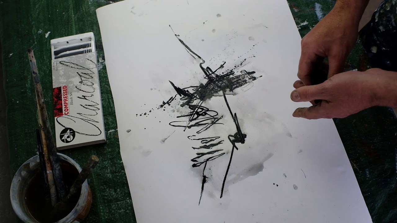 Quick & Easy Sketching with Compressed Charcoal, Landscape Painting & Drawing - Lewis Noble