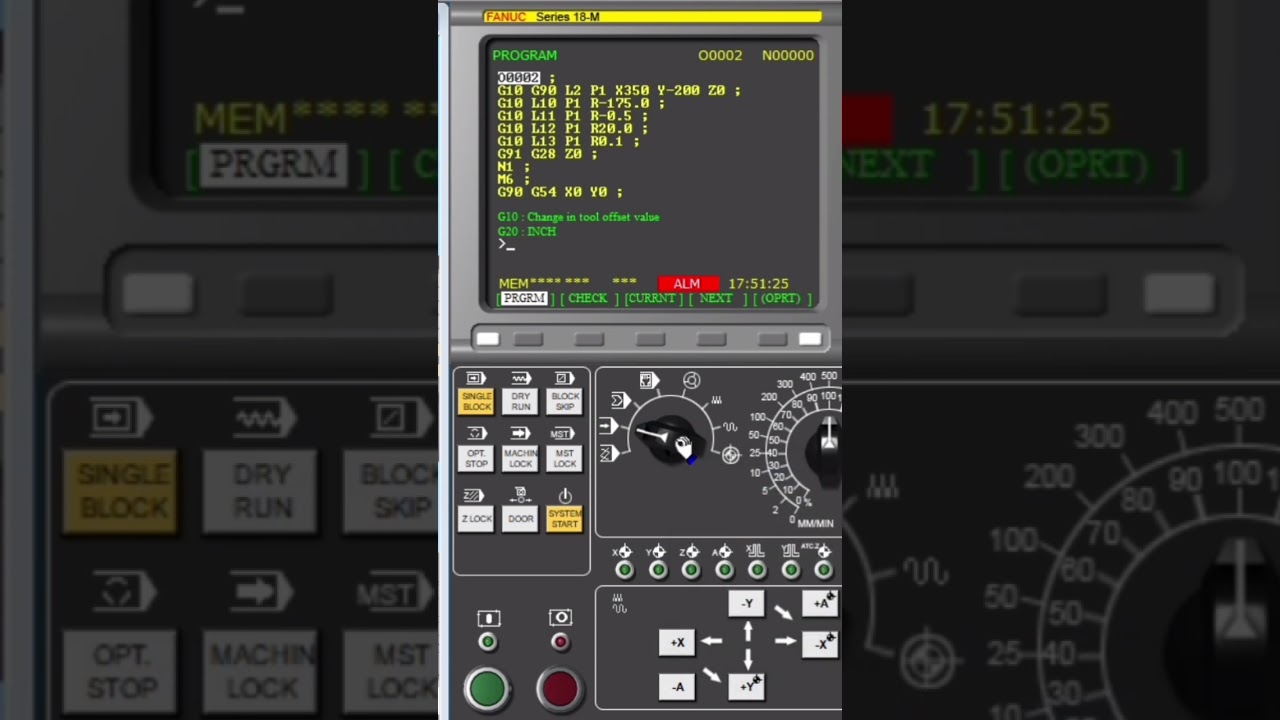 G10 offset data setting L2 L20 L30 L10 L11 L12 L13 cnc