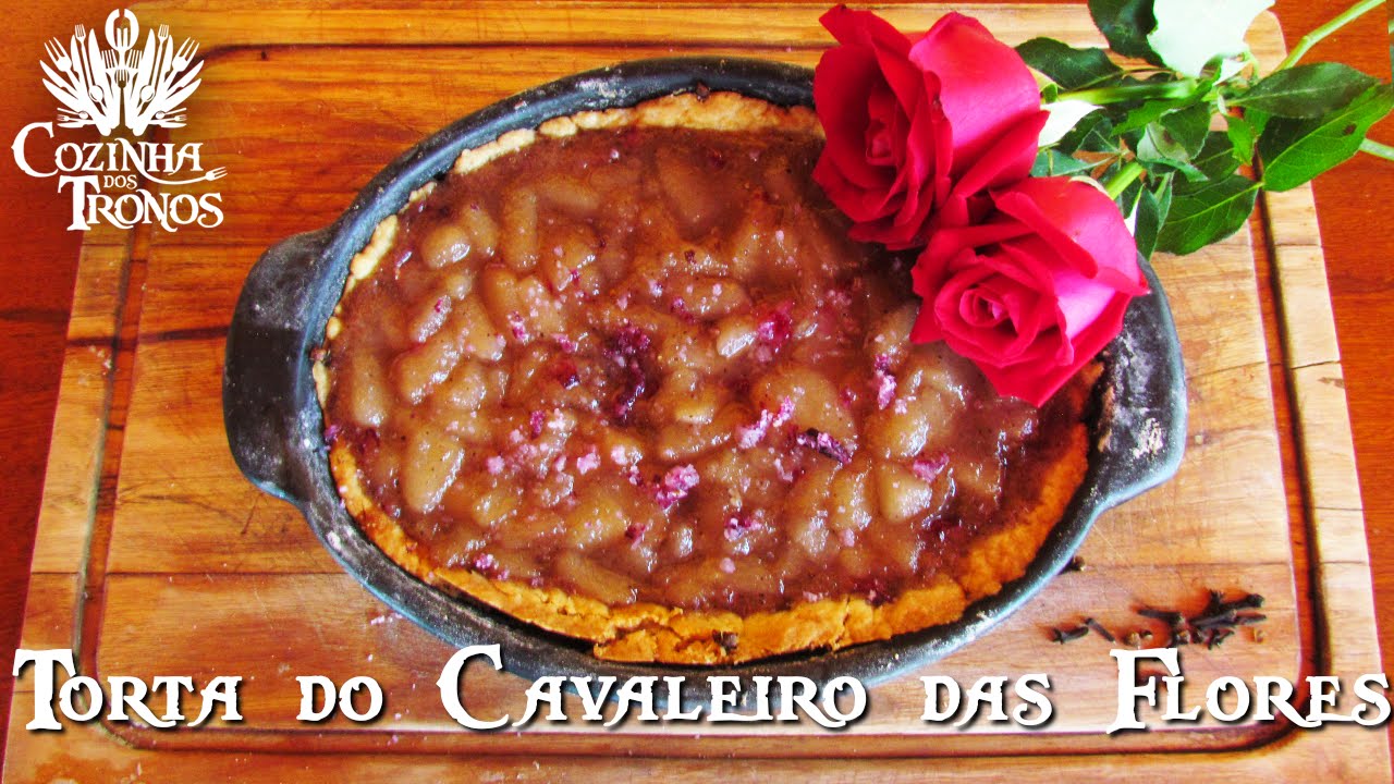 TORTA DO CAVALEIRO DAS FLORES | Cozinha dos Tronos
