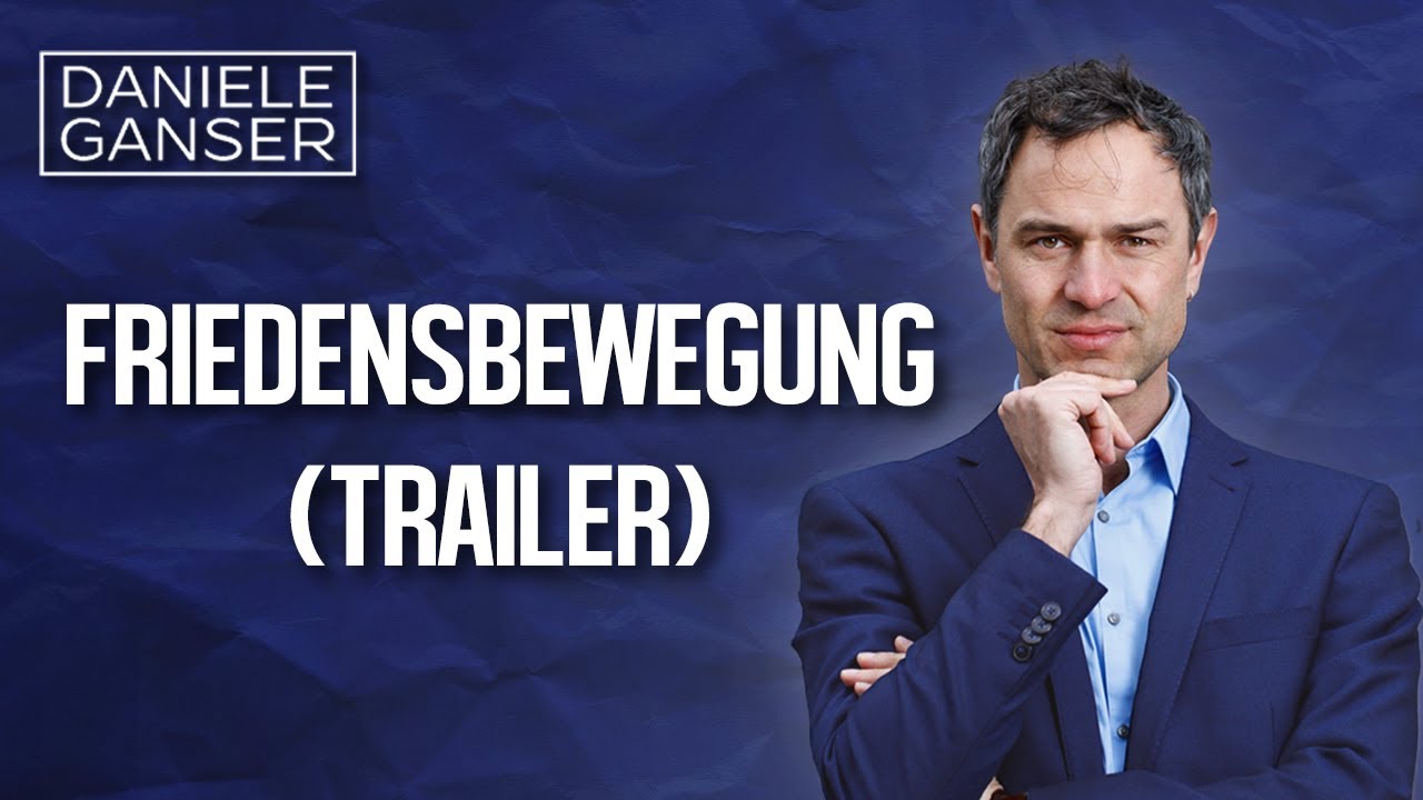 Dr. Daniele Ganser: Friedensbewegung Trailer Onlinekurs (24. Oktober 2020)