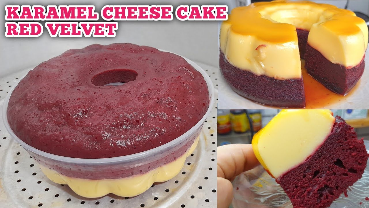 COBA BUAT YANG BEDA TERNYATA ENAK BANGET. RED VELVET KETEMU KEJU KLOP BANGET. COBAIN DEH❗️