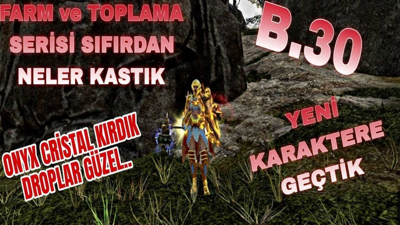 Rise Online’da Toplayıcılık ve Farm Yaparak Karakter Nasıl Dizilir B.30 #riseonline