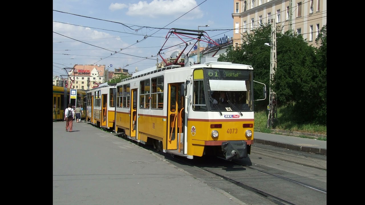 2006 Július Budapest (56 os villamos Hűvősvölgy--Moszkva tér magnókazettás felvétel)
