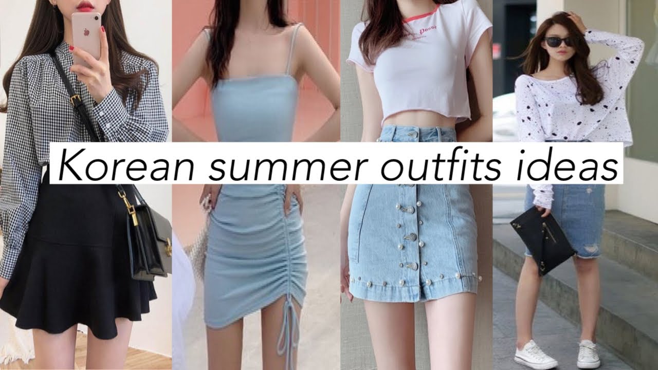 Korean summer outfits with name | best Korean summer outfits with name | summer teenager outfits