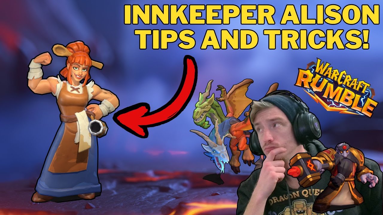 Innkeeper Alison Guide! Tips, Tricks, Good Units and More! A Warcraft Rumble Guide!