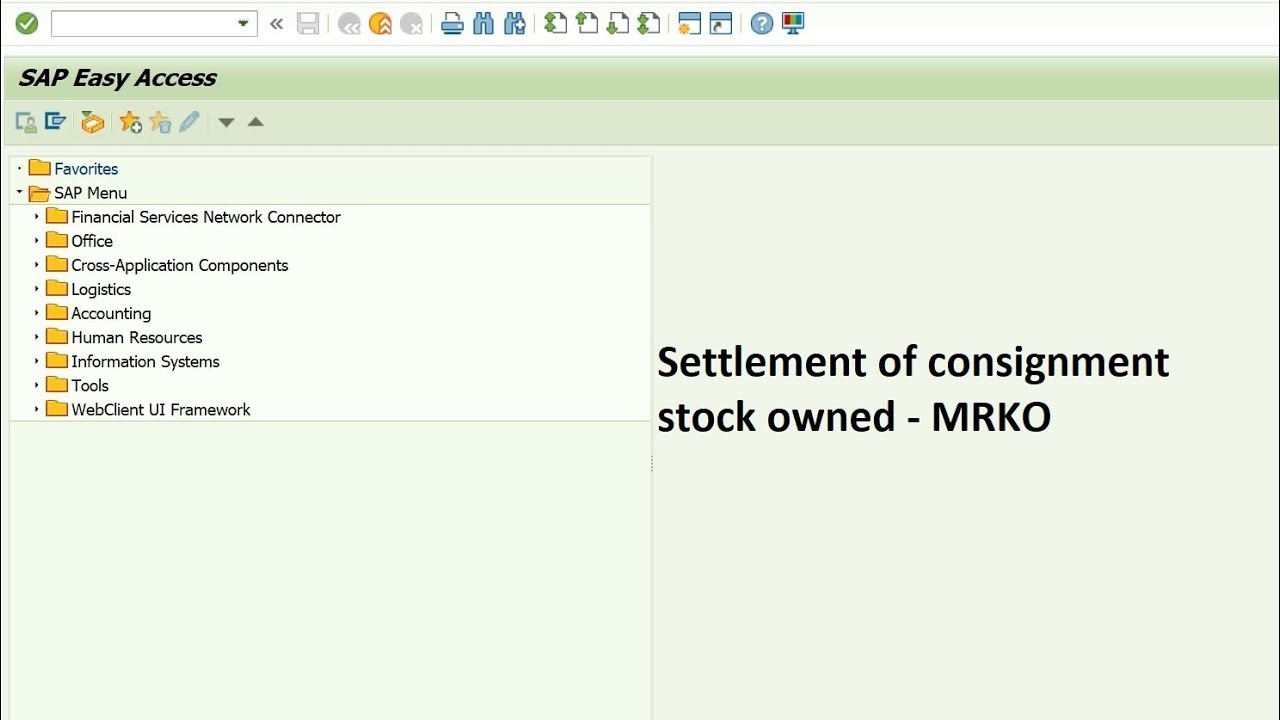 How to do Consignment settlement in SAP MM || V5
