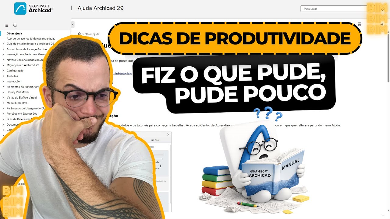 DICAS DE PRODUTIVIDADE, Como trabalhar MAIS RÁPIDO no Archicad (sem levar vícios do AutoCAD)